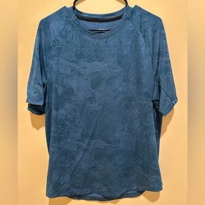 Lululemon Metal Vent - L - Mapped Blue Borealis / Soft Denim